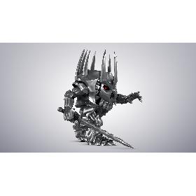 Evil knight rigged 3D model